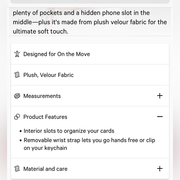 •Lululemon• Curved Velour Wristlet Pink Pastel LIMITED EDITION- GOLD Hardware - Picture 15 of 16